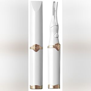 Beige Heated Electric Eyelash Curler